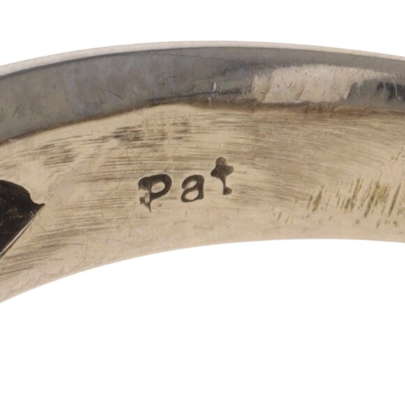 White Gold Diamond Men's Wedding Band 14k Round .50ctw Five-Stone Ring SZ 11 3/4 - Picture 6 of 6